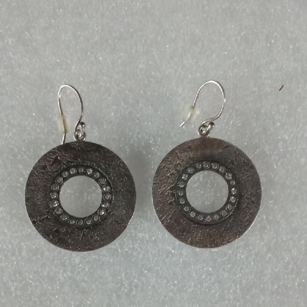 Retired Silpada Sterling Silver Earrings #A370